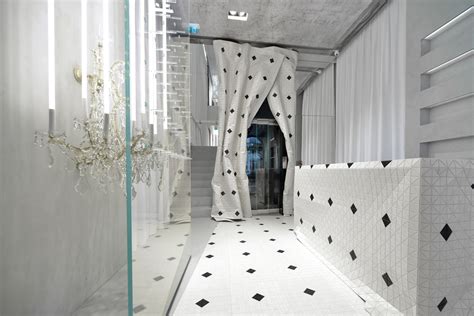 Iconoclast and irreverent, the maison presents haute couture, women's… Maison Margiela Milan flagship - Attitude Interior Design ...