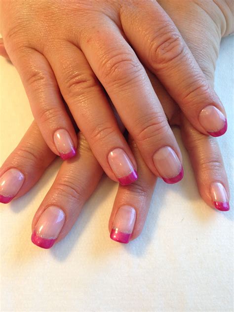 Shellac By Cheryl French Manicure With Color Gel Nails French