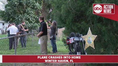 Plane Crashes Into Home Polk County Sheriff Grady Judd Is Holding A Press Conference After A