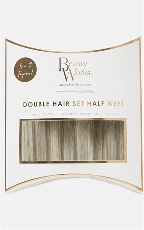 Beauty Works Double Hair Set 18 Inch Scand Blonde Prettylittlething Aus