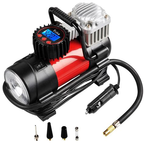 Portable Air Compressor Pump 150 Psi Tcisa 12v 140w Auto Digital Car