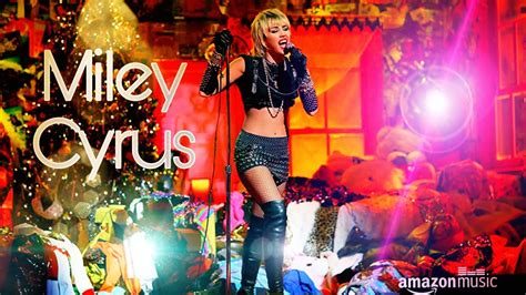 Miley Cyrus Last Christmas Live Holiday Plays Amazon Music Hd