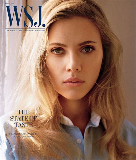 Scarlett Johansson For Wsj Magazine By Alasdair Mclellan