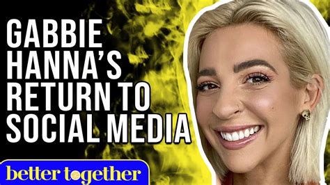 Gabbie Hanna Opens Up Her Return To Social Media New Bestselling Book And Sexism Maria