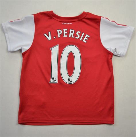 Welcome to the official facebook page of arsenal football club. 2011-12 ARSENAL LONDON *V.PERSIE* SHIRT SIZE 5-6 YEARS ...