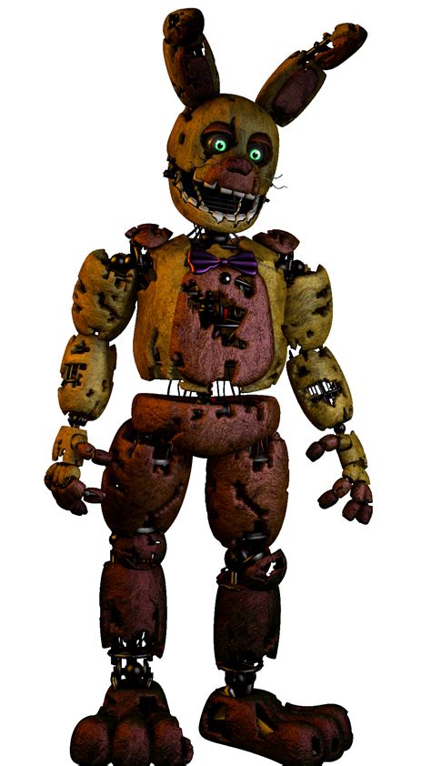Withered Springbonnie Fullbody By Prismjd On Deviantart