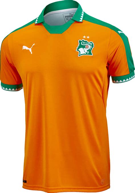 Puma Ivory Coast Home Jersey - SoccerPro.com