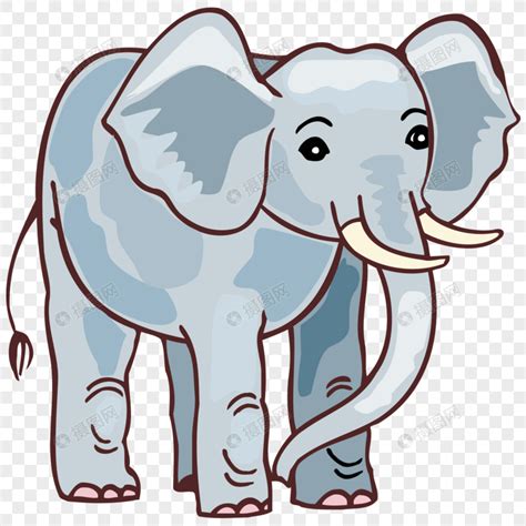 Kumpulan 10 Gambar Gajah Kartun Mudah Paling Dicari Koleksi Hadad