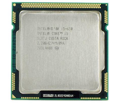 Процессор Intel Core I5 650 4 ядра 333 гГц продажа цена в