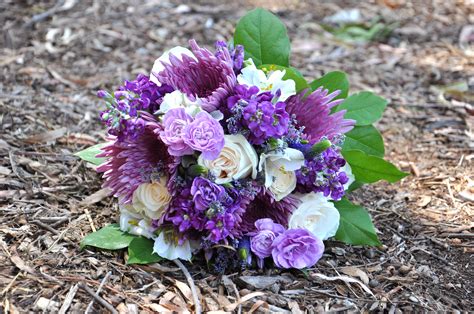 Purple Wedding Flowers Purple And Green Wedding Garden Wedding