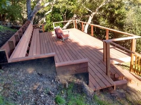 Redwood Deck And Stairs Big Creek Lumber