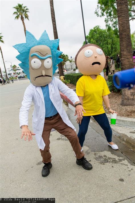 Rick Sanchez And Morty Smith Rick And Morty Costume Rick And Morty