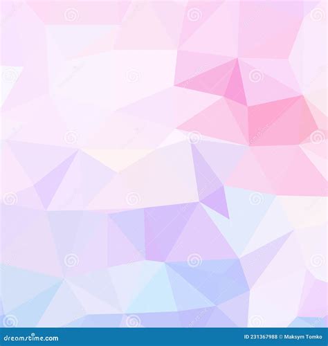 Vector Abstract Textured Polygonal Pastel Background Eps 10 Stock