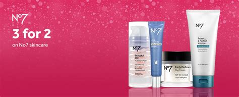 No7 Skincare Products Moisturiser Cleansers And Anti Ageing Creams