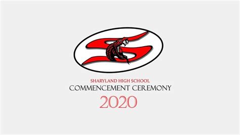 Sharyland High School Commencement Ceremony 2020 Youtube