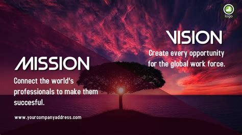 Poster Vision And Mission Template Postermywall