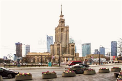 Warsaw Poland February 23 2020 Palace Of Culture And Science