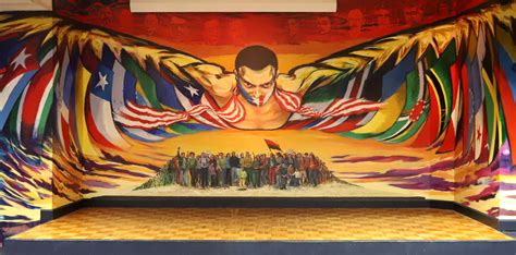 El Despertar De Las Americas The Awakening Of The Americas Mural