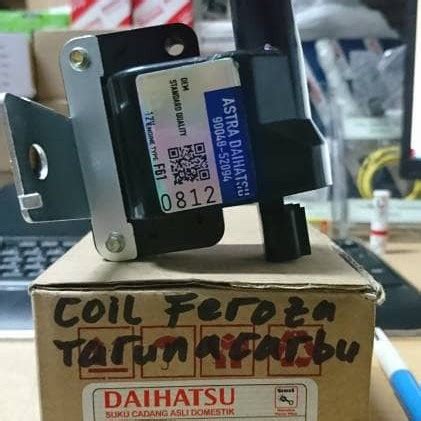 Jual Coil Ignition Asli Daihatsu Feroza F62 Taruna 90048 52094
