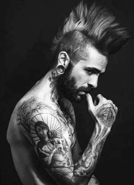 50 Mohawk Hairstyles For Men Manly Short To Long Ideas