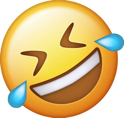 Download New Tears Of Joy Iphone Emoji Icon In  And Ai Emoji Island