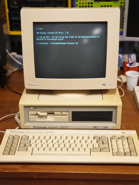 Amstradschneider Pc1512d The First Cheap Ibm Pc Clone From 1986 R