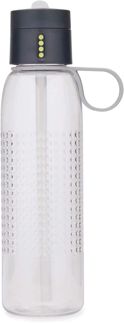 Joseph Joseph 81094 Dot Active Water Bottle With Counting Lid 750 Ml