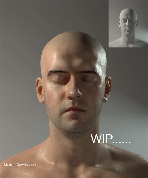 Artstation Realistic Human Skin