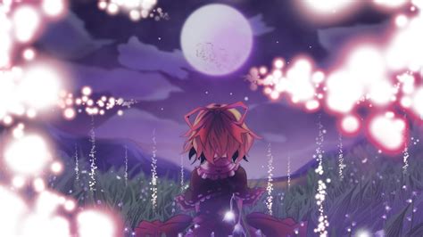 Video Games Touhou Cherry Blossoms Moon Medicine