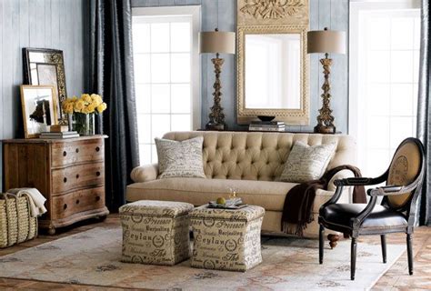 The Horchow Collection Rooms And Ideas Parisian Chic Living Rooms