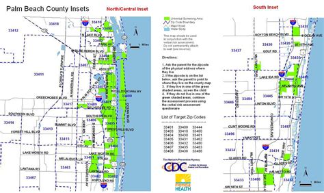 Palm Beach County Zip Code Map Maping Resources