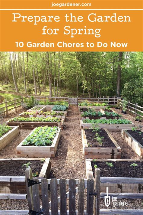 Prepare The Garden For Spring Top 10 Things To Do Now Joegardener