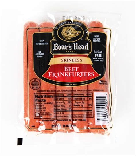 Check spelling or type a new query. Boar's Head Beef Frankfurters Review | Hot dog brand, Beef ...