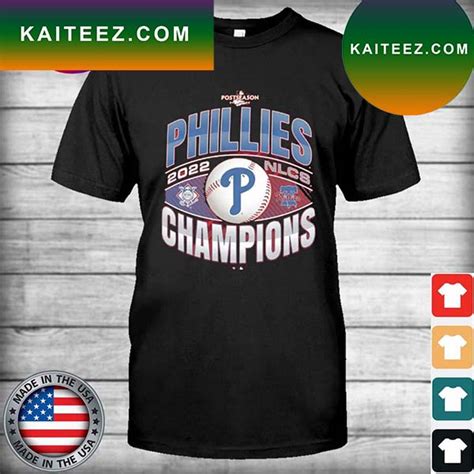 Philadelphia Phillies 2022 National League Champions Franklin T Shirt