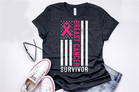 Breast Cancer Survivor T Shirt Design Graphic By Shipna2005 · Creative Fabrica