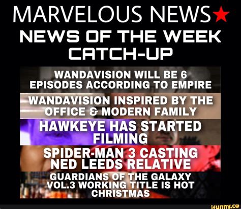 Marvel studios' wandavision is now streaming exclusively on disney+. MARVELOUS NEWS NEWS OF THE WEEK CATCH-UP WANDAVISION WILL ...