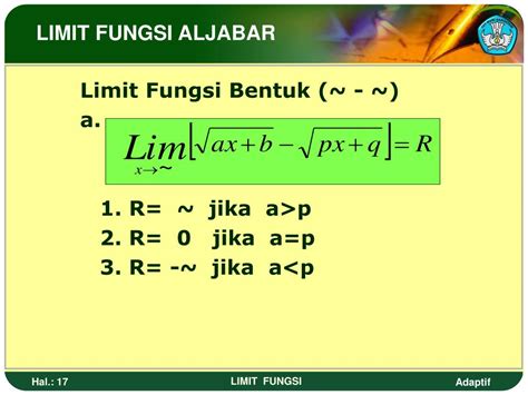 Mendekati hampir, sedikit lagi, atau harga batas. PPT - LIMIT FUNGSI PowerPoint Presentation, free download - ID:6945135
