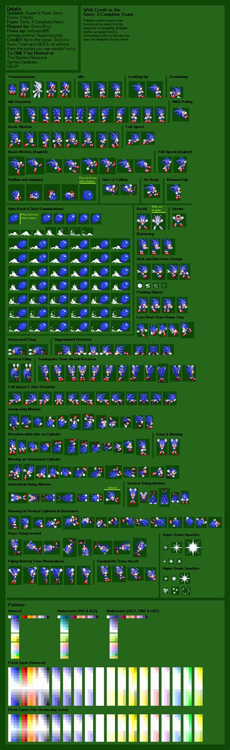 Genesis 32x Scd Sonic 3 Complete Hack Super Sonic Sonic 3