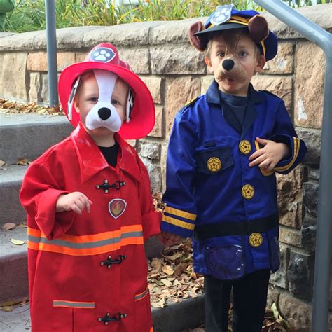 Diy With Style Easy Paw Patrol Halloween Costumes With Diy Details