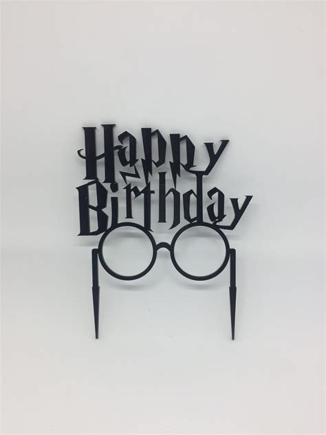 Harry Potter Birthday Cake Toppers : Harry Potter Photo Frame Birthday