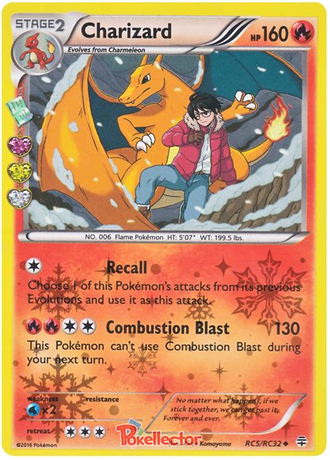Pokémon card scans, prices and collection management. Charizard - Generations #RC5 Pokemon Card
