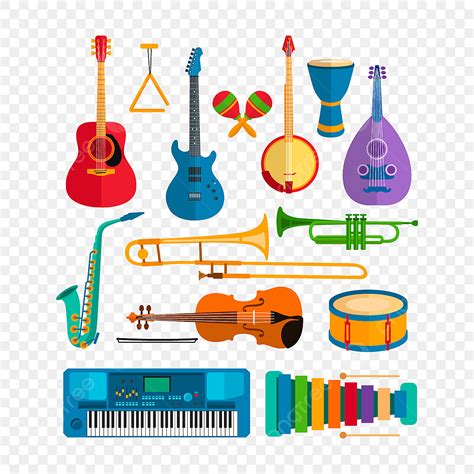 Musical Instruments Png Transparent Images Free Download Vector Files