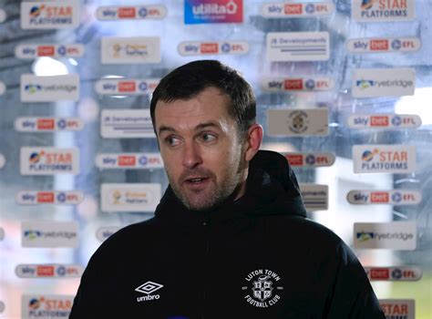 Watch Nathan Jones Reflects On Bristol City Victory News Luton