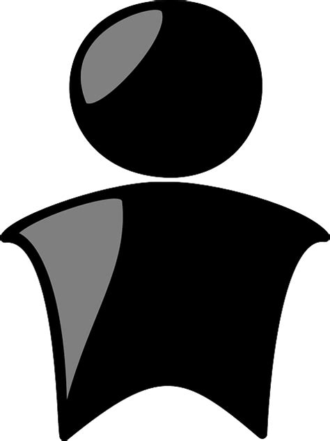 Figura Avatar Negru Grafică Vectorială Gratuită Pe Pixabay Pixabay