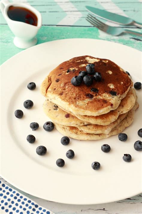 Vegan Blueberry Pancakes Perfect For A Vegan Breakfast With Fresh