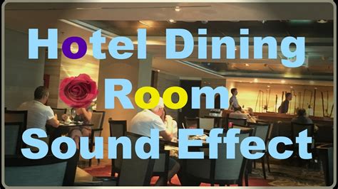 At wawona hotel, guests have access to features like a seasonal outdoor pool. Hotel Dining Room Sound Effect - YouTube