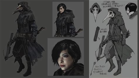 Resident Evil Village Almost Included Ada Wong Concept Art Shows