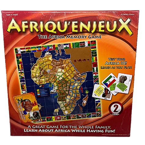 Afriquenjeux Board Game Nonprofit Prince Georges County