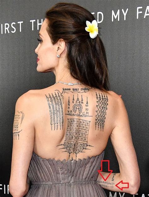 Top Angelina Jolie Tattoos Hand Monersathe Com