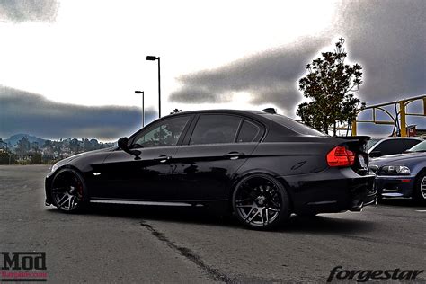 cole durden s e90 335i brings the fight on forgestar f14 super deep concave wheels modbargains